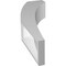 Ekena Millwork 3 1/2-in. W x 8-in. D x 20-in. H Thorton Architectural Grade PVC Knee Brace BRCP035X08X20THR - alternate 2